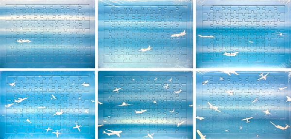 Alighiero Boetti - Cieli ad alta quota