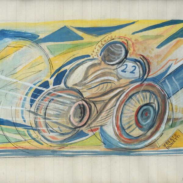Uberto Bonetti - Motocicletta