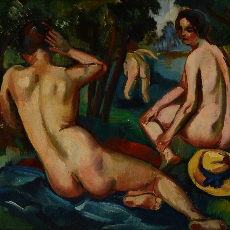 André Favory - Le Bagnanti