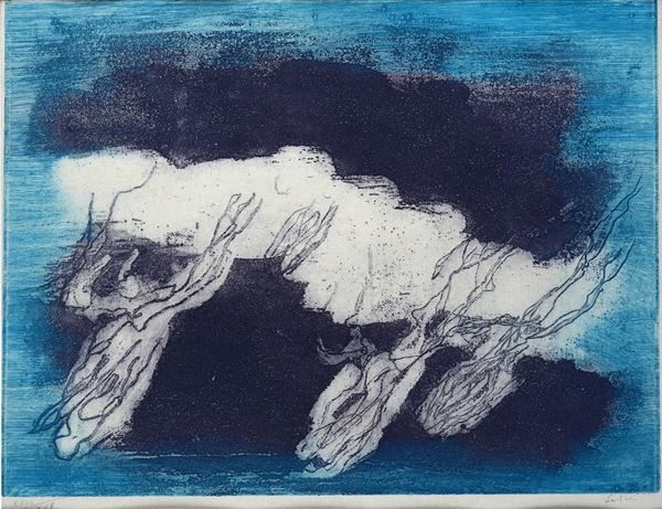 Jean Fautrier - Orage violet