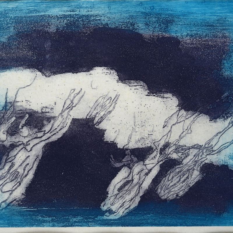 Jean Fautrier - Orage Violet