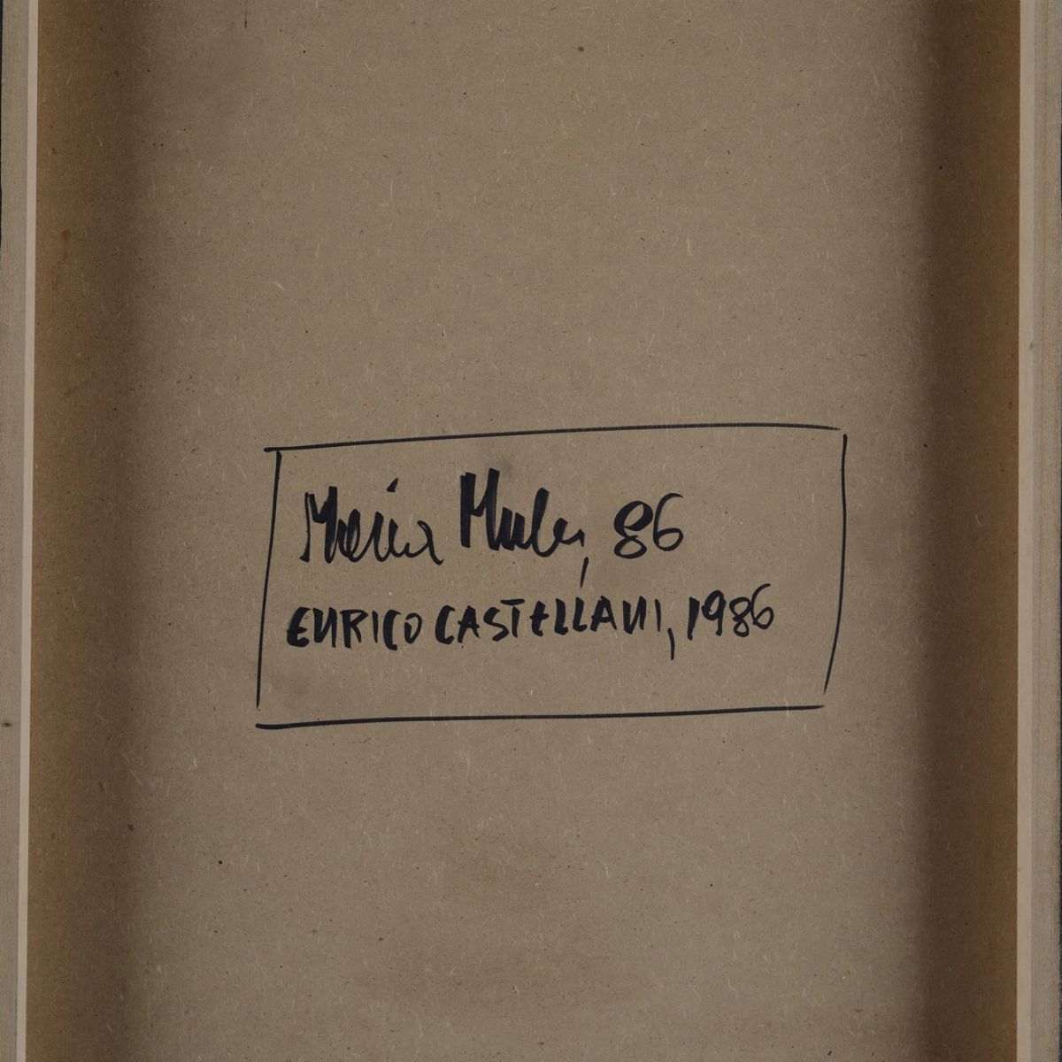 Maria Mulas - Enrico Castellani