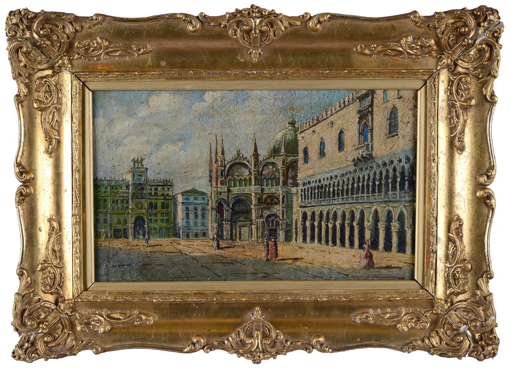Anonimo, XIX Sec. - Piazza San Marco