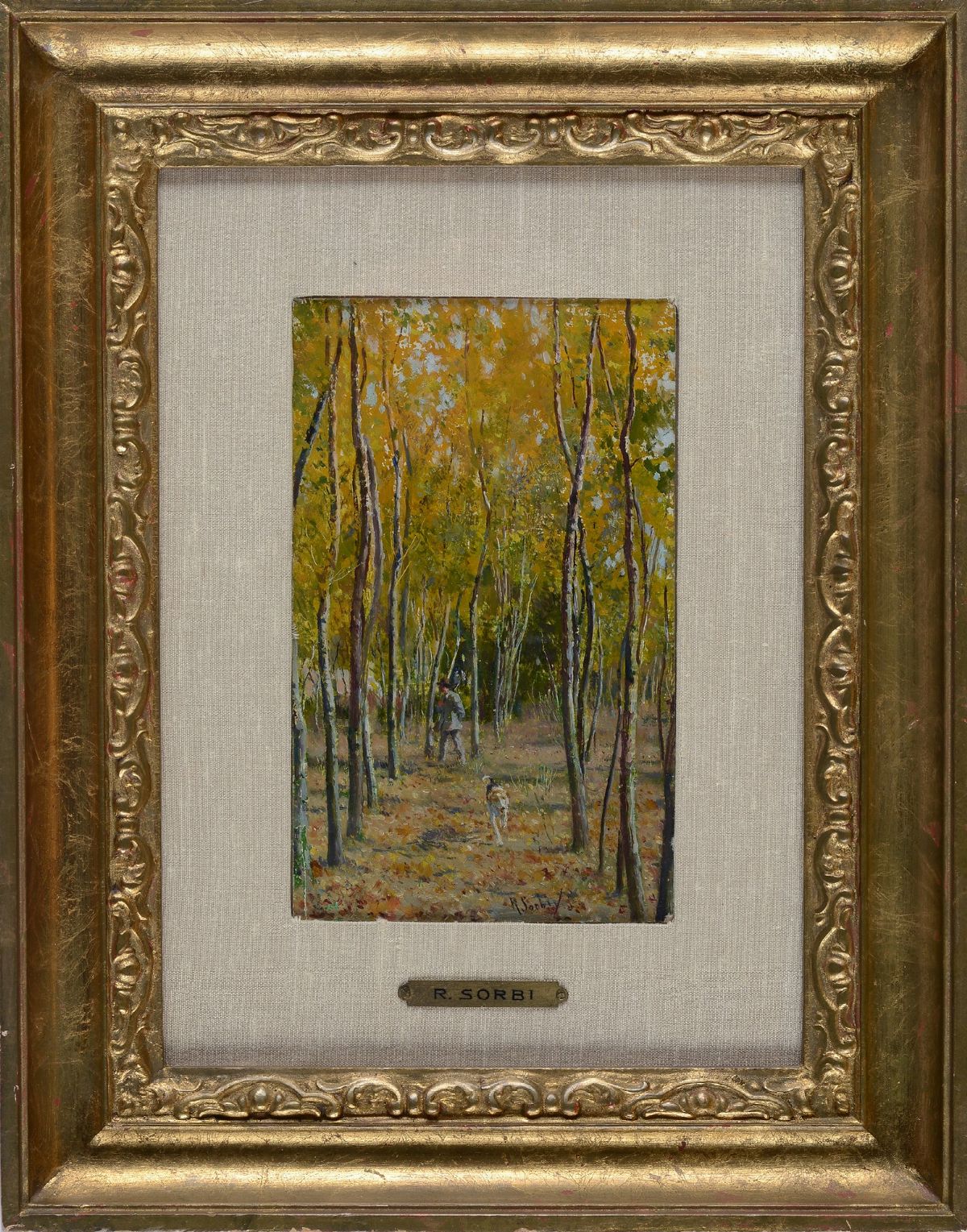 Raffaello Sorbi - Alberi e Figura