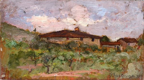 Giovanni Bartolena - Prato landscape