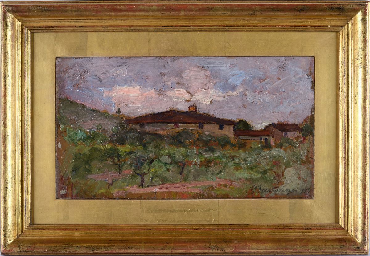 Giovanni Bartolena - Paesaggio Pratese