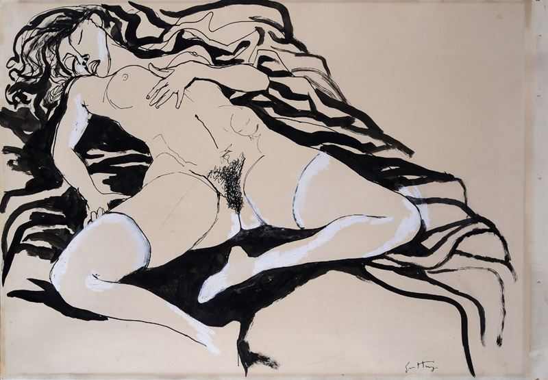 Renato Guttuso - Nudo Femminile