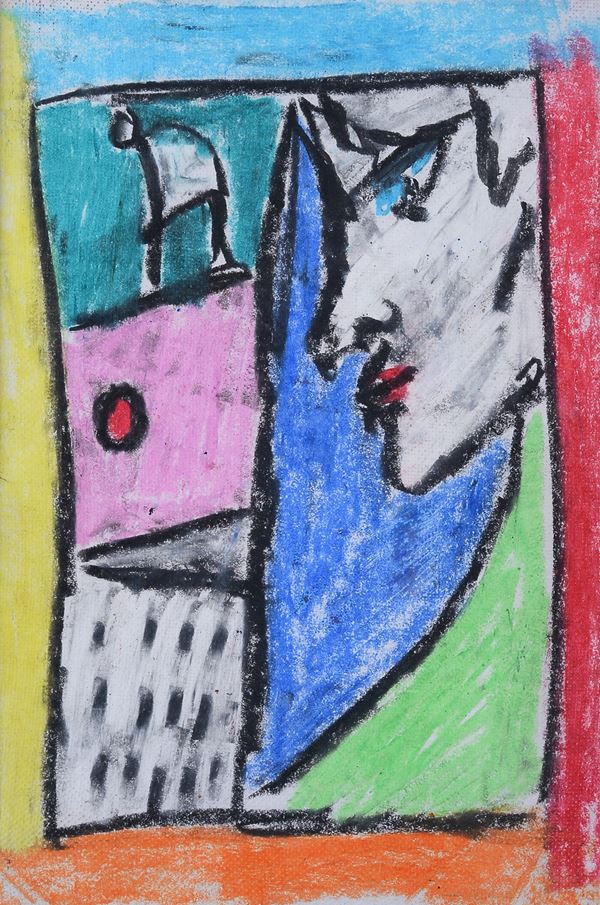 Franco Rognoni - Woman looking