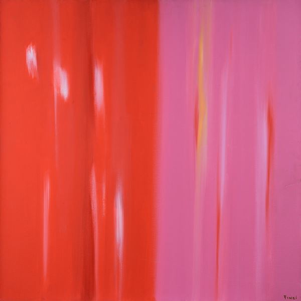 Ennio Finzi - The reverse of the color in red