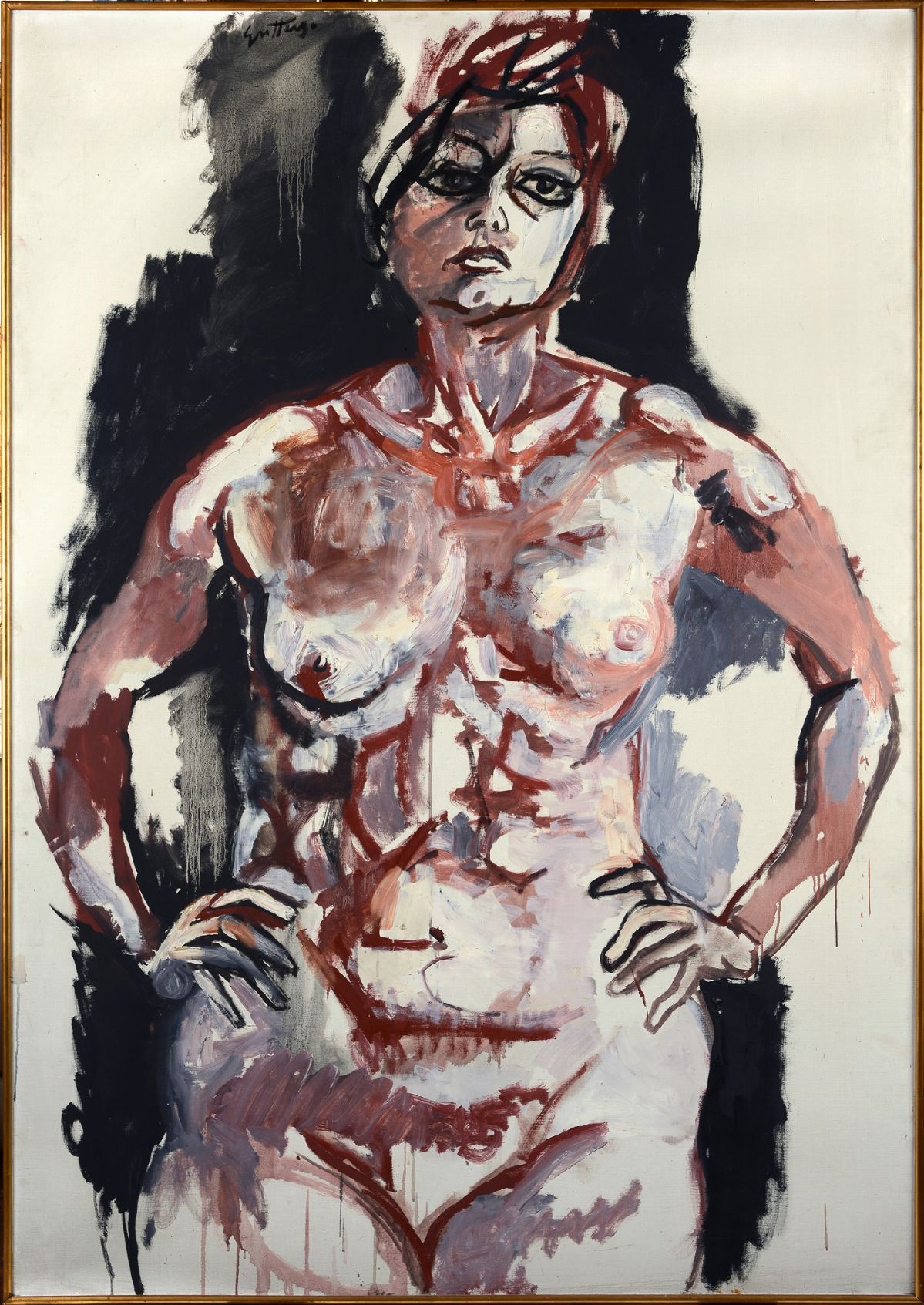 Renato Guttuso - La Romana (torso di Marisa)