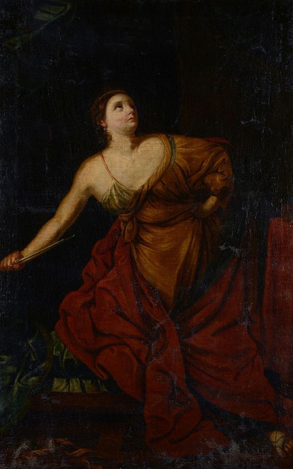 Scuola Emiliana, XVIII sec. - Lucrezia