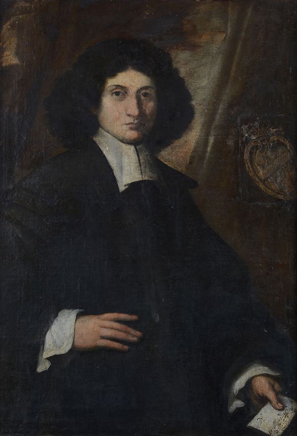 Scuola Italia Centrale, XVII sec. - Ritratto di aristocratico