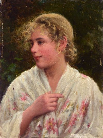 Ritratto di Donna con Scialle