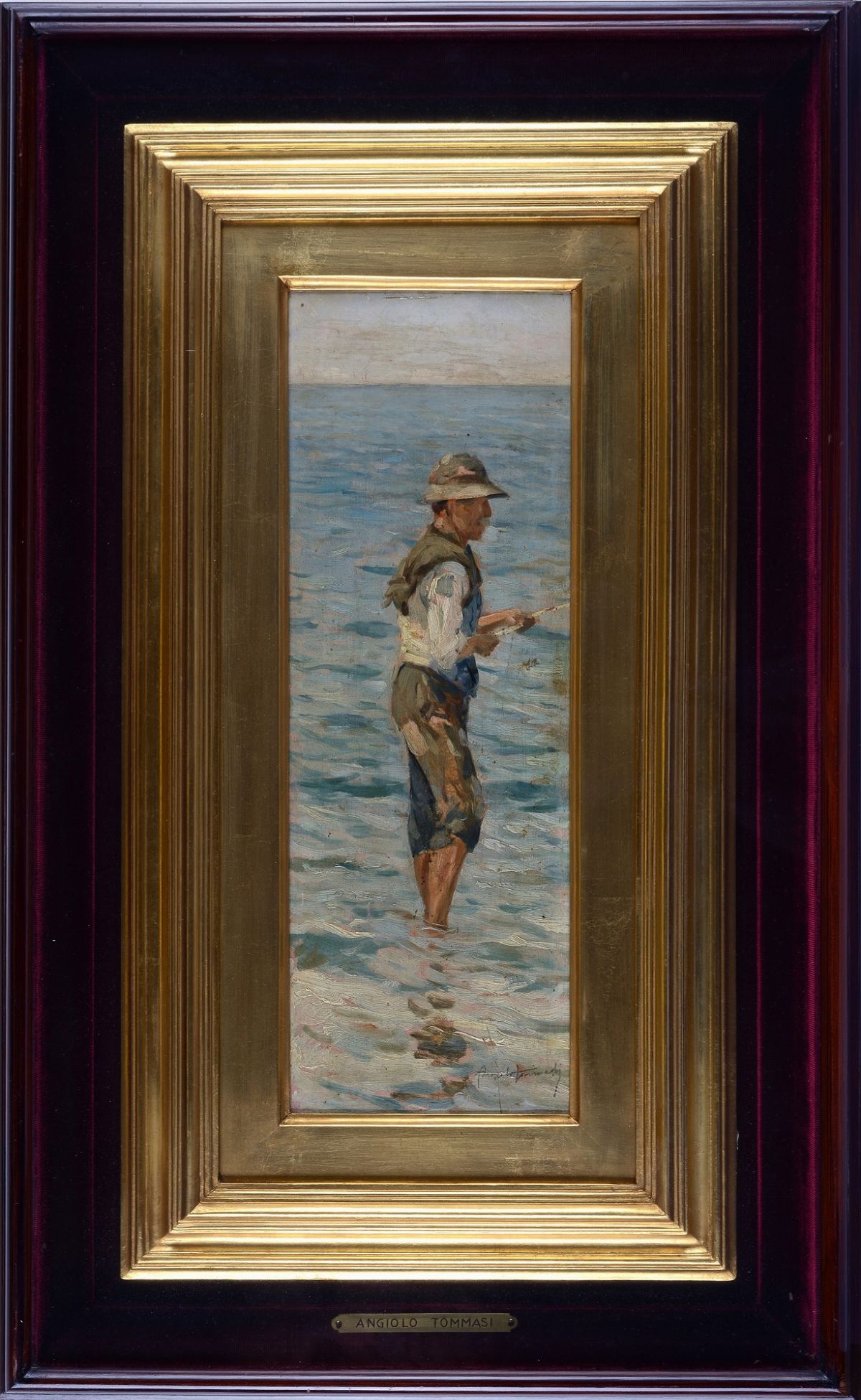 Angiolo Tommasi - Pescatore