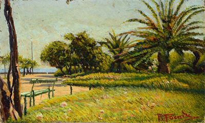 Giardini di Ardenza in Mattino di Primavera