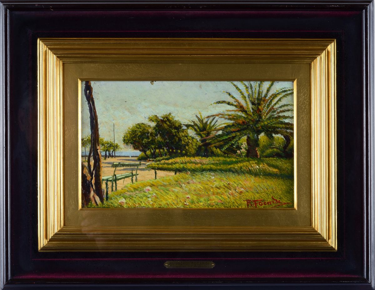 Ruggero Focardi - Giardini di Ardenza in Mattino di Primavera