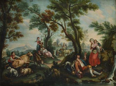 Paesaggio con Figure