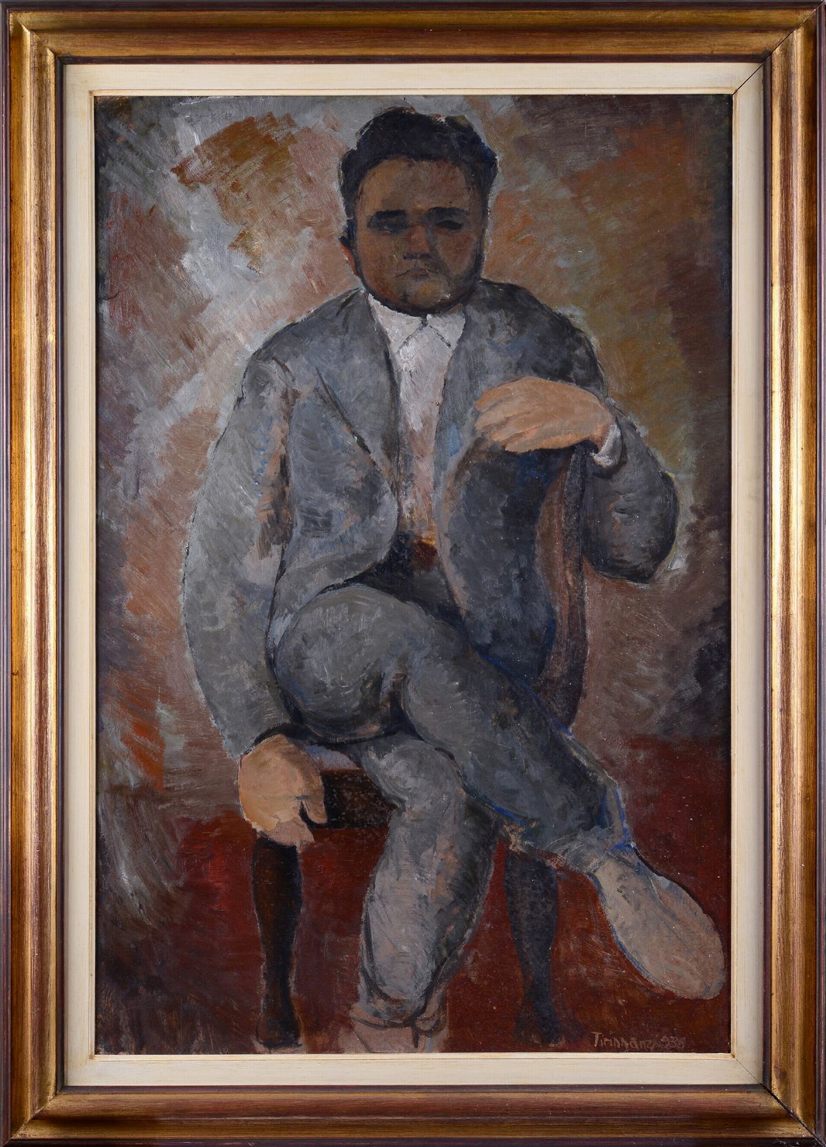 Nino Tirinnanzi - Ritratto di Alfredo Righi