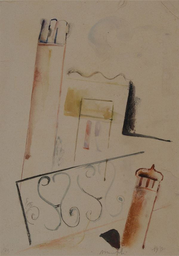 Alberto Manfredi - Casa e comignolo