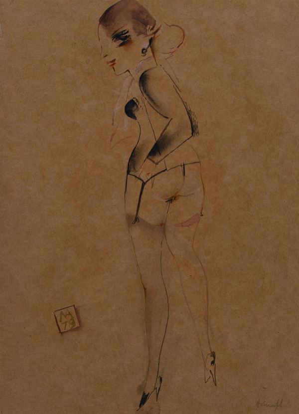 Alberto Manfredi - Woman from behind