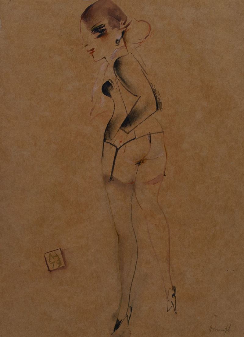 Alberto Manfredi - Donna di Spalle