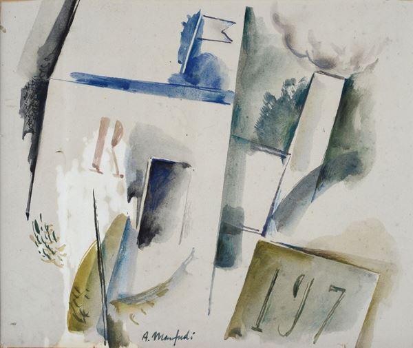Alberto Manfredi - House and chimney