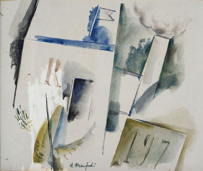 Alberto Manfredi - Casa e Ciminiera