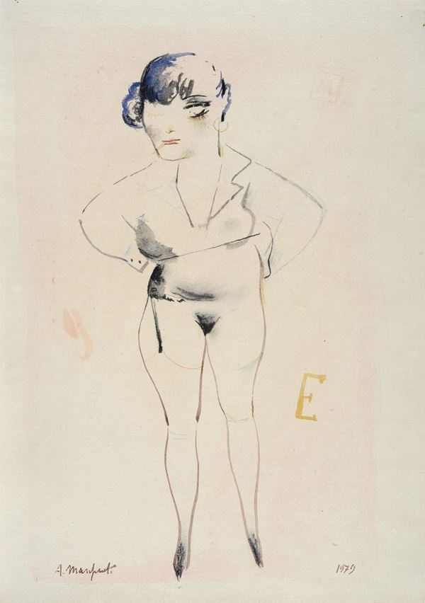 Alberto Manfredi - Donna in piedi