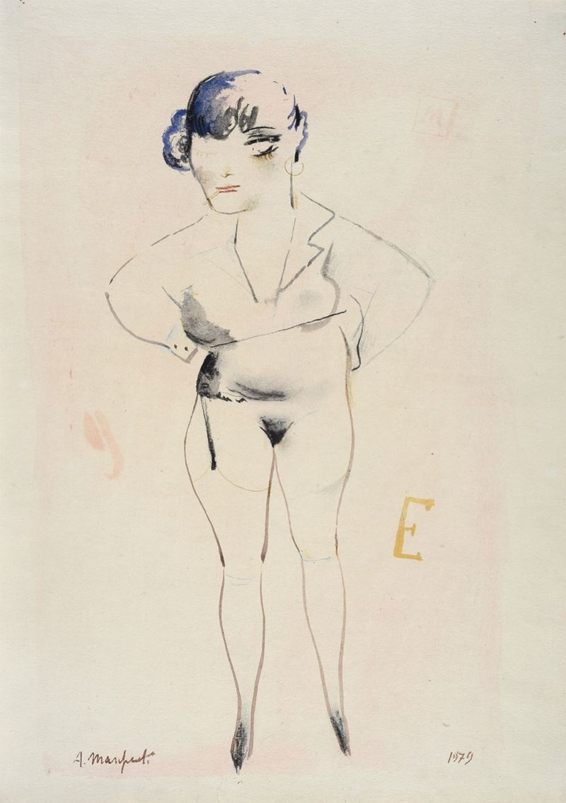 Alberto Manfredi - Donna in Piedi