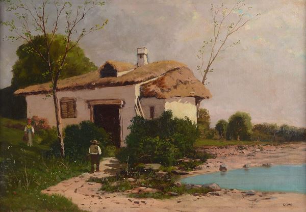 Guglielmo Ciardi - Cottage