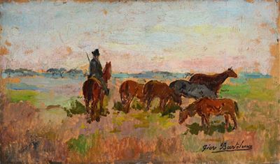Paesaggio con Buttero