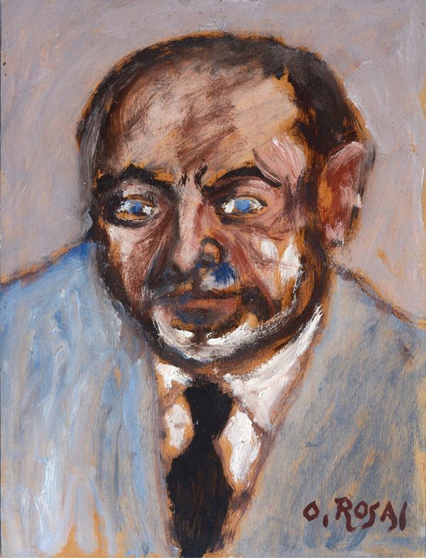 Ottone Rosai - Portrait of Tanino Chiurazzi