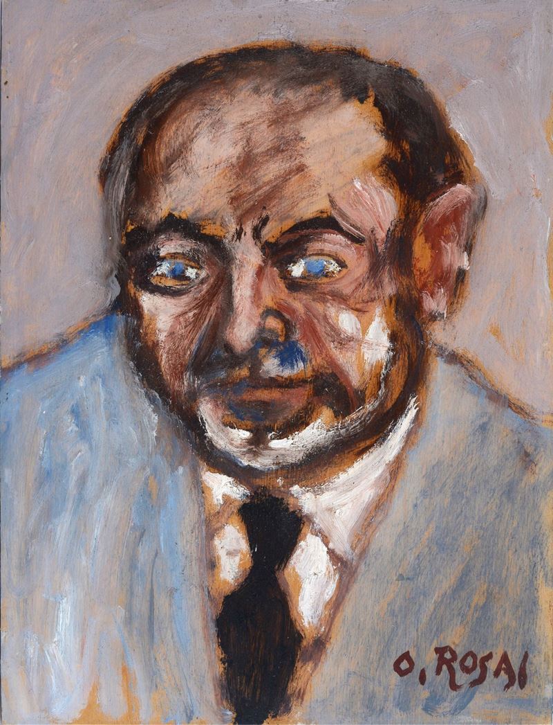 Ottone Rosai - Ritratto di Tanino Chiurazzi