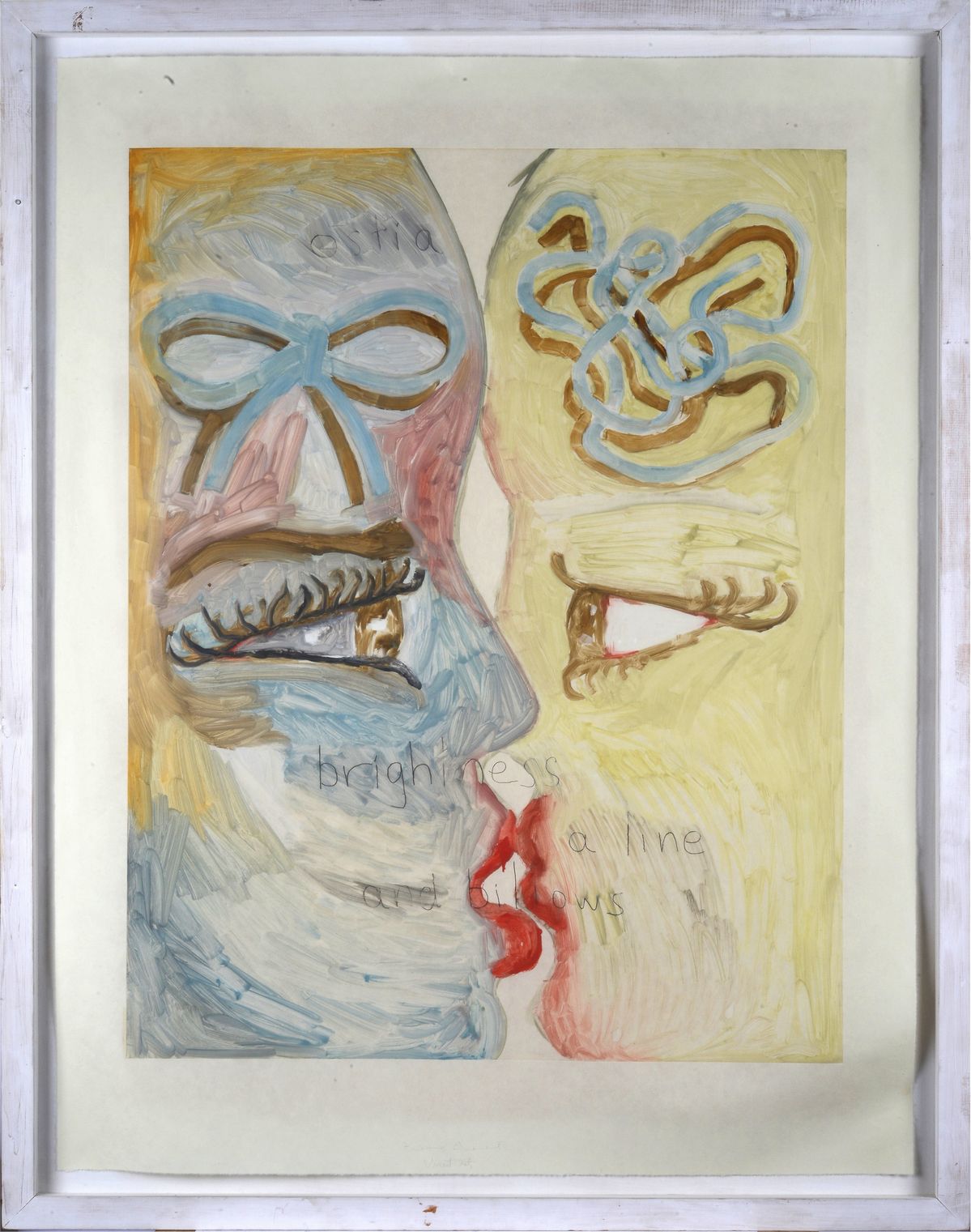 Francesco Clemente e Vincent Katz - Brightness a Line Billows