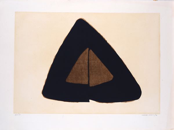 Conrad Marca-Relli :  Composition VIII  (1976)  - Aquatint etching - Auction MODERN AND CONTEMPORARY ART - II - Galleria Pananti Casa d'Aste