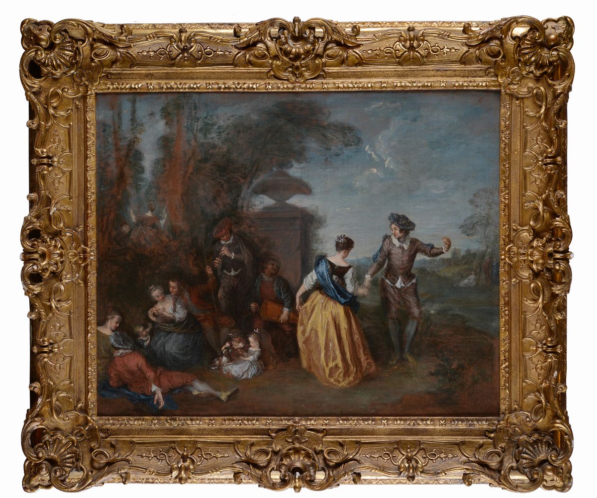 Attr. a Antoine Watteau - Festa Campestre