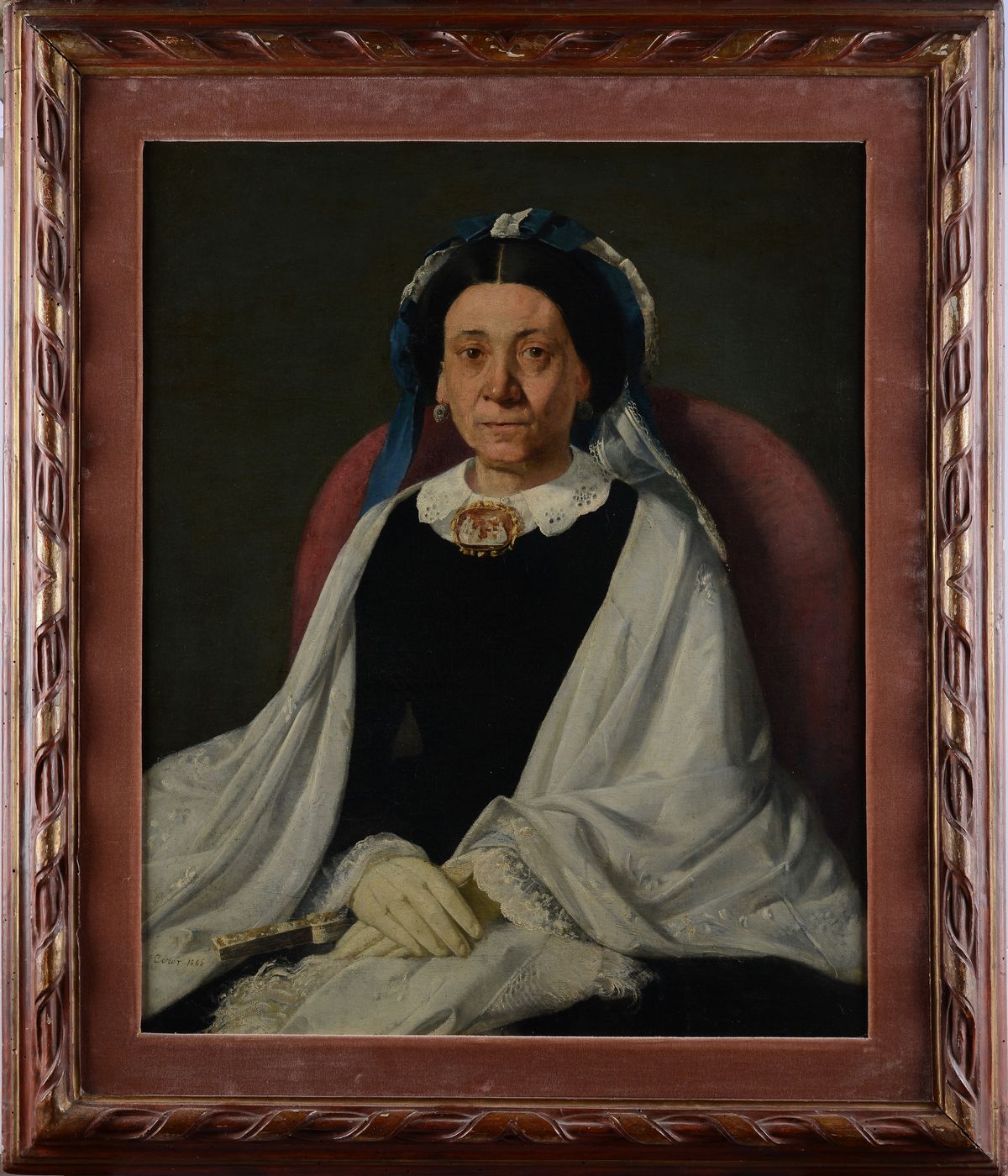 Anonimo, XX Sec. - Ritratto di Signora