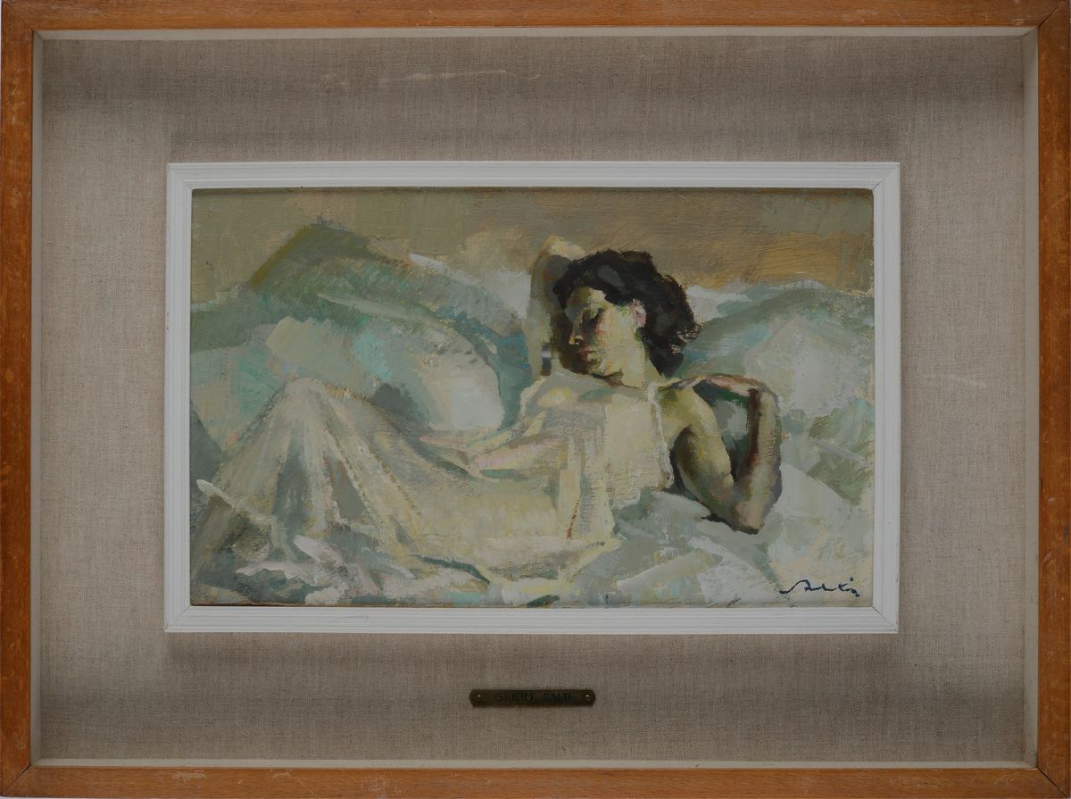 Giulio Salti - Fanciulla Addormentata