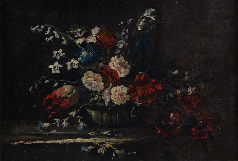 Scuola Italia Settentrionale, XVII Sec. - Fiori