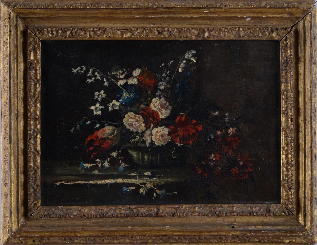 Scuola Italia Settentrionale, XVII Sec. - Fiori