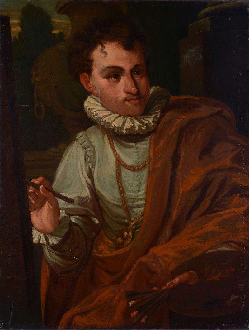 Scuola Veneta, XVIII Sec. - Ritratto di Pittore