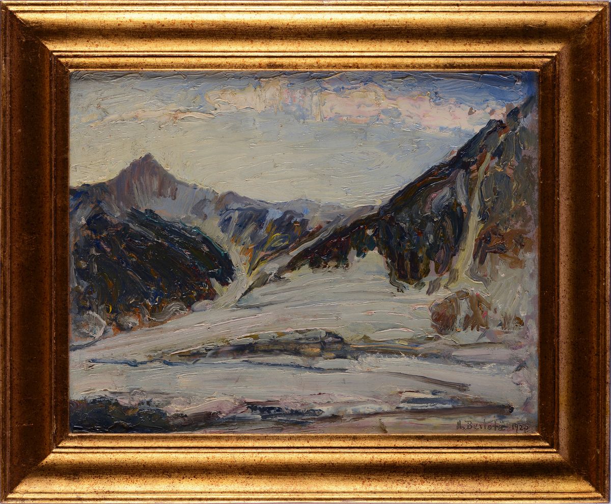 Mario Bertola - Inverno in Montagna