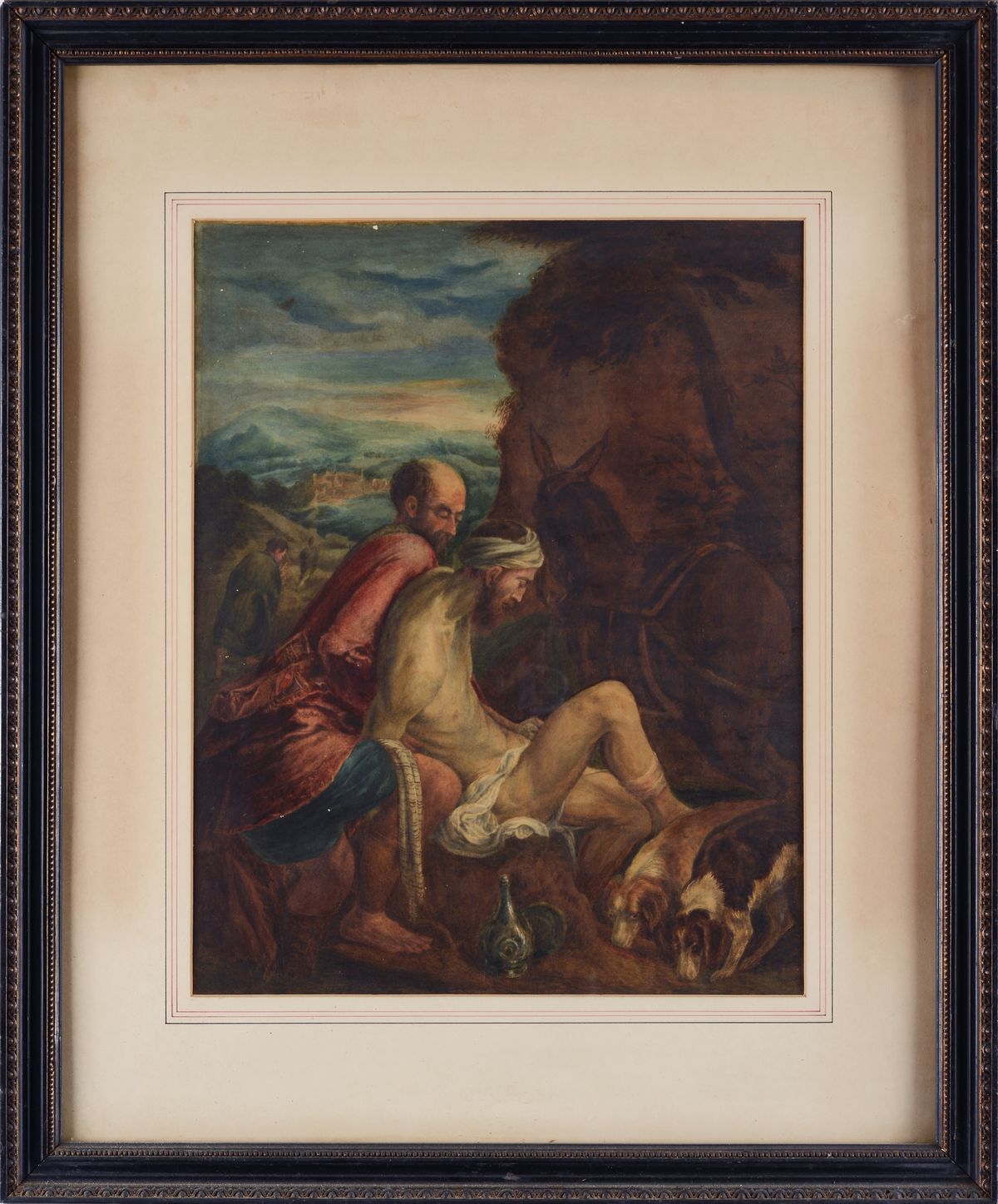 Anonimo, XIX Sec. - Il Buon Samaritano da Jacopo Bassano