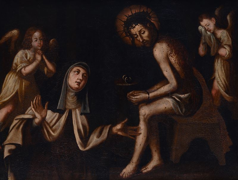 Apparizione di Cristo in Passione ad una santa