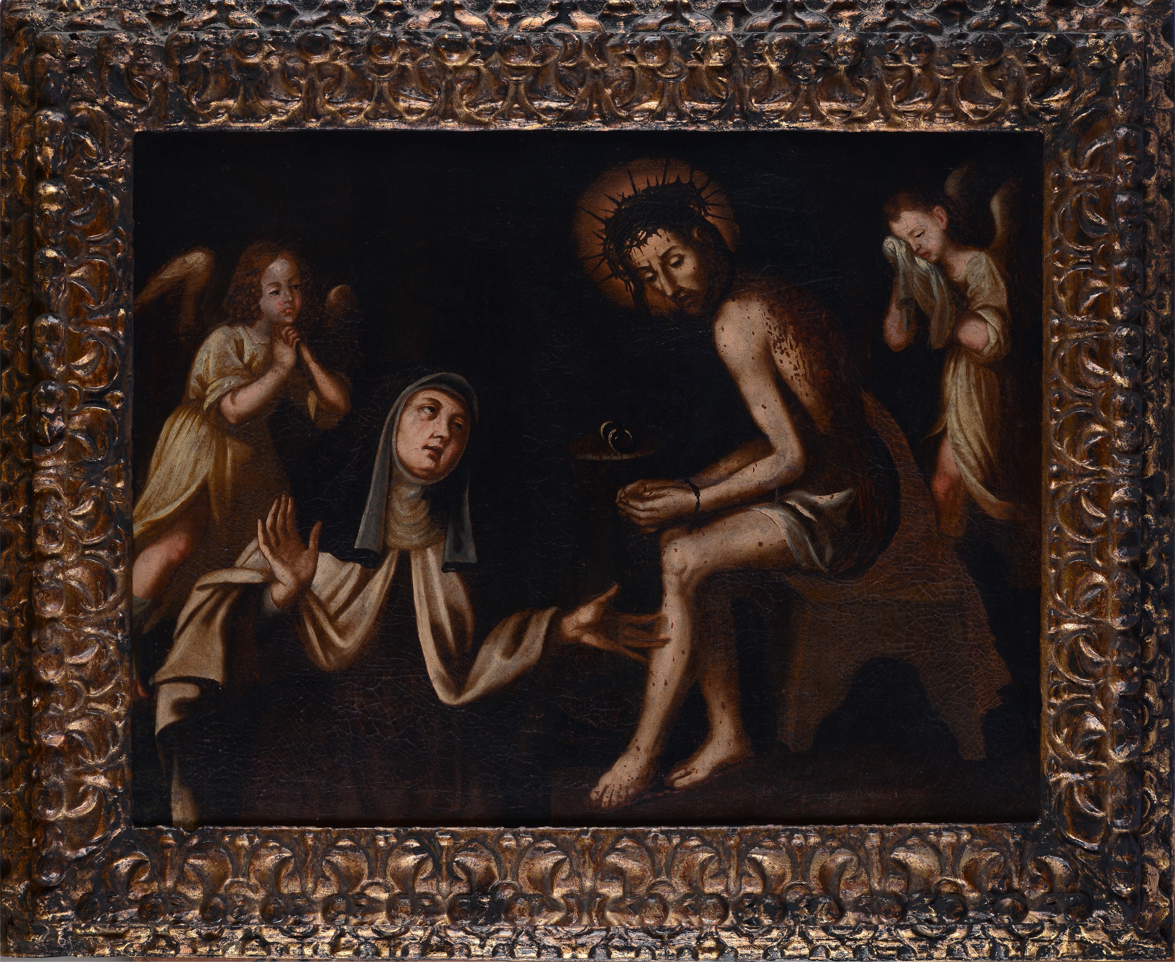 Apparizione di Cristo in Passione ad una santa