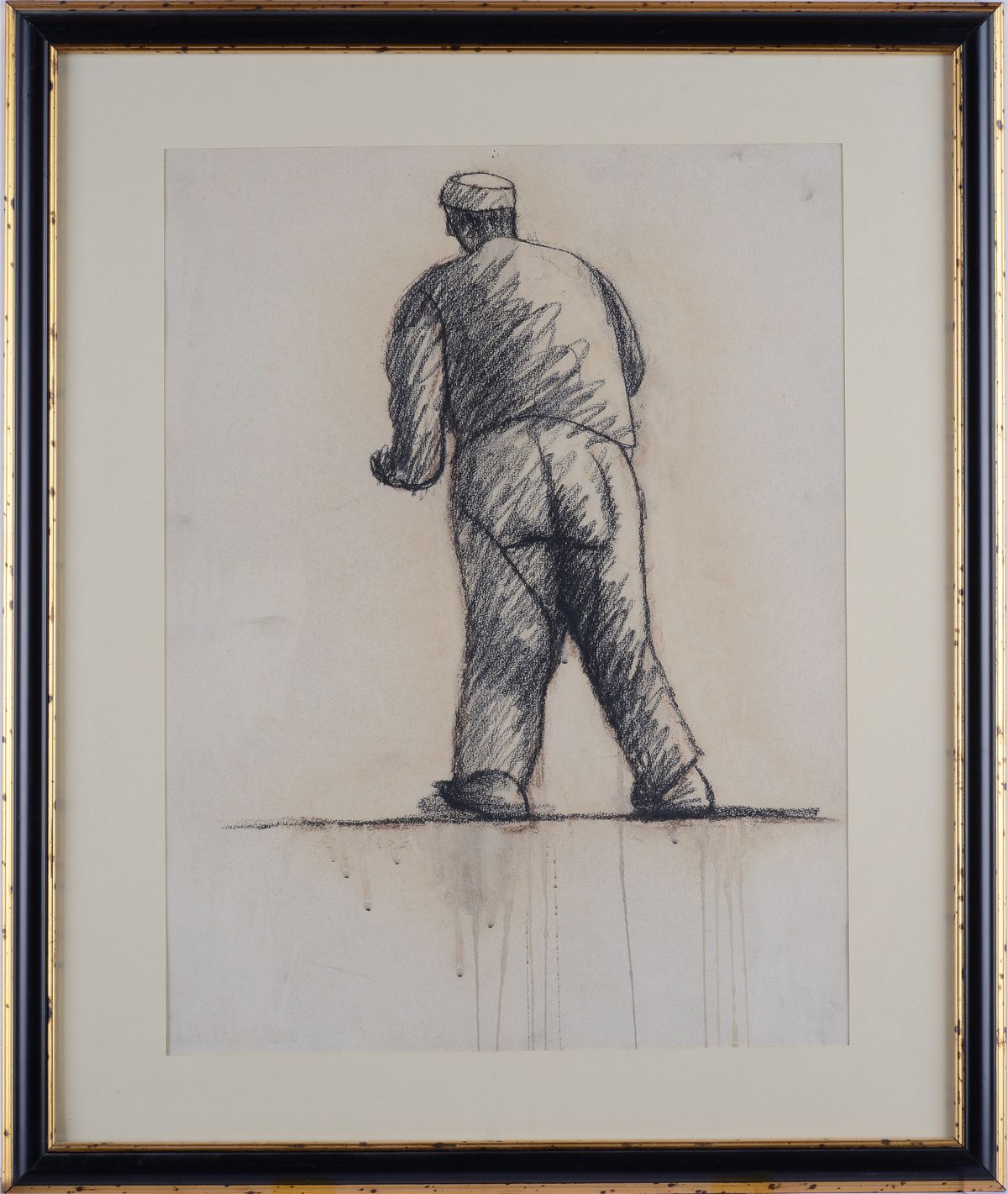 Ottone Rosai - Figura di Schiena