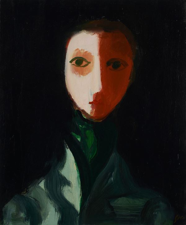 Virgilio Guidi - Figure of a woman