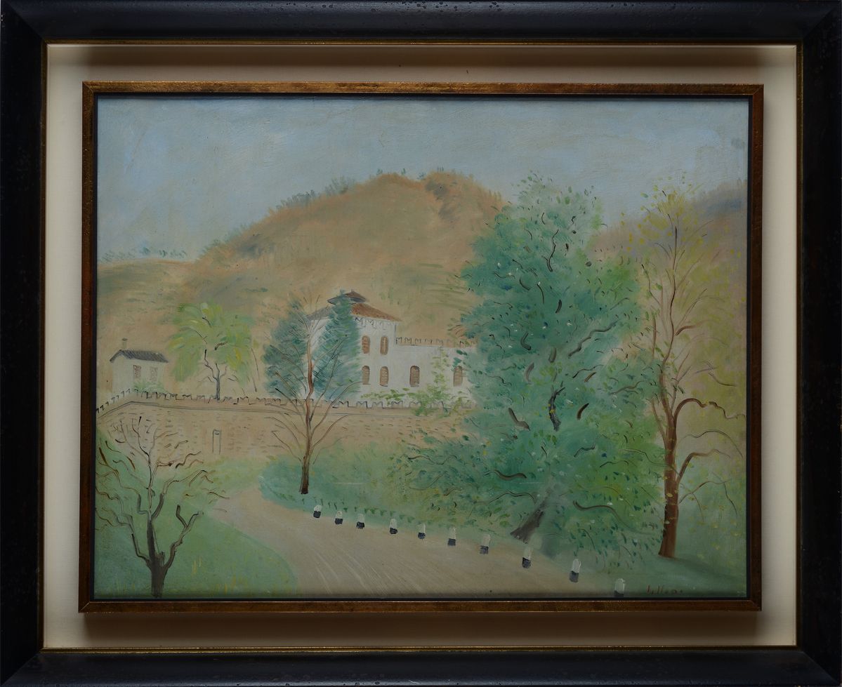 Umberto Lilloni - Paesaggio a Bellagio