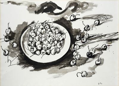 Natura Morta (ciliegie)
