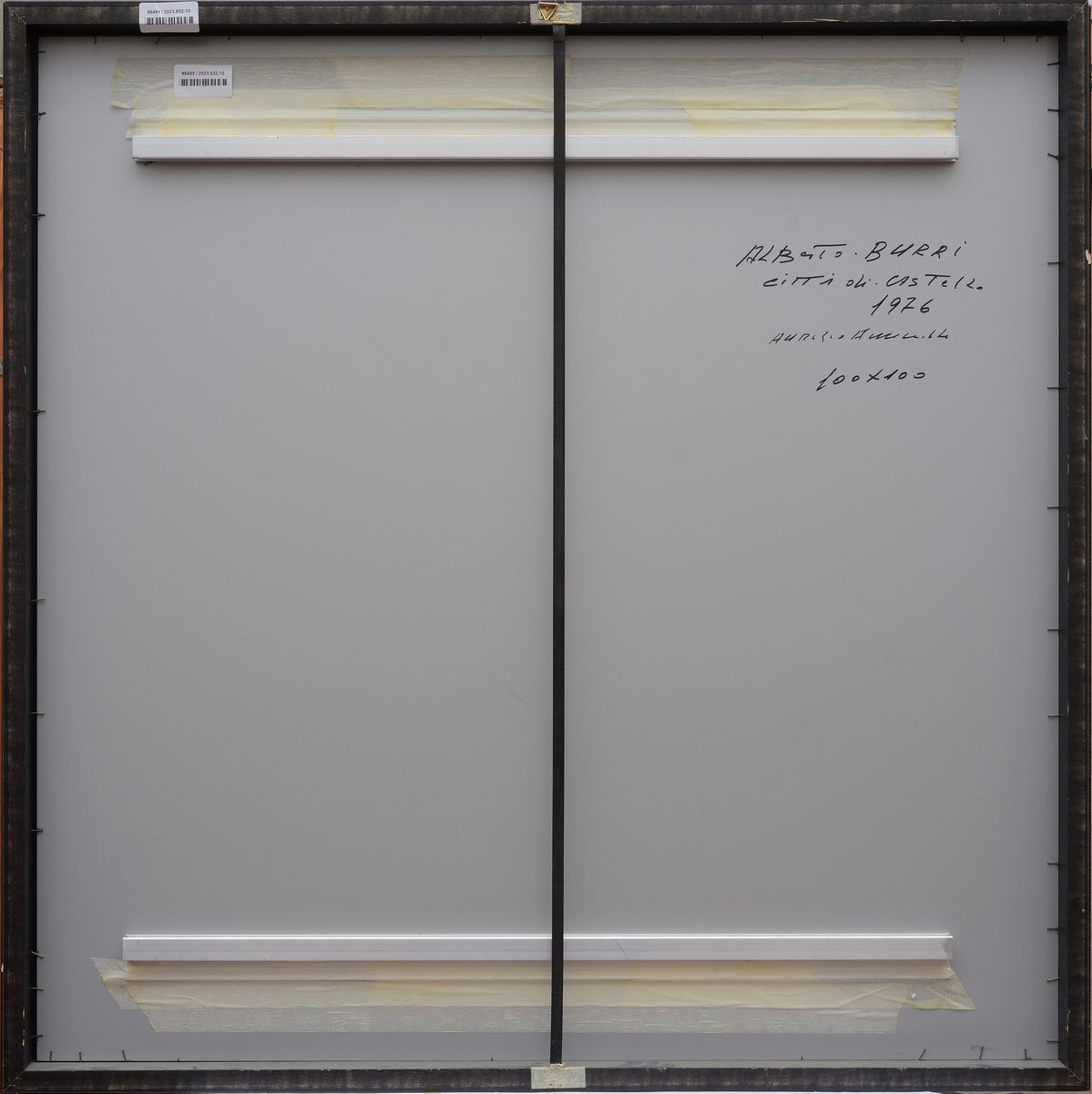 Aurelio Amendola - Alberto Burri